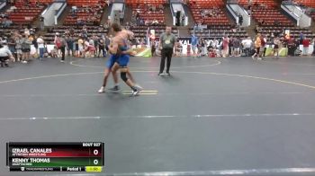 130 lbs Cons. Round 3 - Izrael Canales, Attrition Wrestling vs Kenny Thomas, Unattached