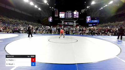 127 lbs Rnd Of 32 - Emily Pedro, Texas vs Kaydence Boyd, California