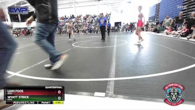 100 lbs Quarterfinal - Liam Foos, Nixa vs Wyatt Strick, CSTC