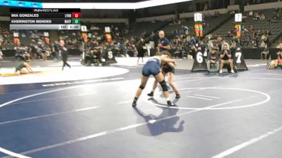 120 lbs Round Of 32 - Mia Gonzales, Lynbrook (CC) vs Kherington Mendes, Mayfair (SS)