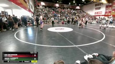 215 lbs Cons. Semi - Wade Garrett, Campbell County vs Ian Dickinson, Rock Springs