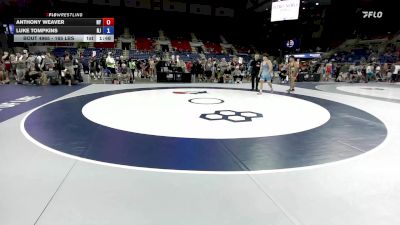 165 lbs Cons. Rd Of 64 - Anthony Weaver, NY vs Luke Tompkins, NJ