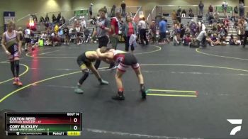 70 lbs Round 5 (6 Team) - Colton Reed, Backyard Brawlers vs Cory Buckley, Region Wrestling Academy