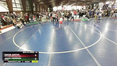 59 lbs 5th Place Match - Samuel Barton, Northside Wrestling Club vs Anson Anderson, Uintah