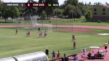 Replay: Simon Fraser vs Stanislaus St. | Sep 7 @ 12 PM