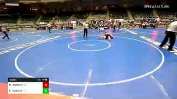 132 lbs Quarterfinal - McKinley Robbins, Sebolt Wrestling Academy vs Franklin Jackson, Troup