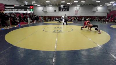 146 lbs Cons. Round 1 - Cheygo`onep Gensaw, Del Norte vs Seigo Lee, Berkeley