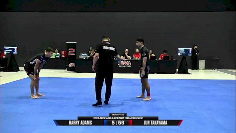 Jun Takayama vs Harry Adams 2025 ADCC Asia & Oceania Championship