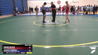 170 lbs Champ. Round 1 - Patrick Gordon, Dulles South Wrestling Club vs Johan Nilame, NOVA Wrestling Club