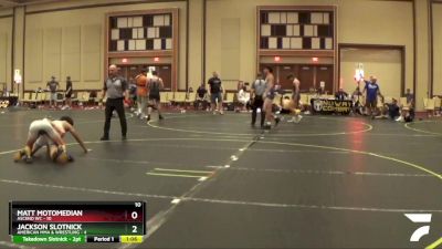 130 lbs Finals (8 Team) - Matt Motomedian, Ascend WC vs Jackson Slotnick, American MMA & Wrestling