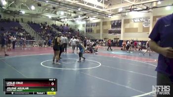 143 lbs Cons. Round 3 - Leslie Cruz, Santa Fe vs Jolene Aguilar, Santa Ana Valley