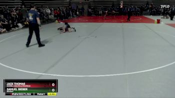 90 lbs 1st Place Match - Samuel Bieber, Bemidji vs Jack Thomas, Dassel-Cokato-Litchfield