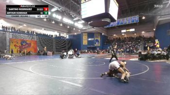 175 lbs Champ. Round 1 - Arthur Konshak, Gilman School vs Santino Rodriguez, Don Bosco Prep