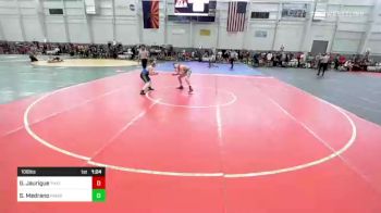 106 lbs Semifinal - Gabriel Jaurigue, Thatcher Eagles vs Santiago Medrano, NMGold