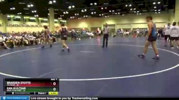 195 lbs Round 6 (10 Team) - Ean Kulcsar, Ohio Titan Gray vs Braeden Stotts, STL Blue