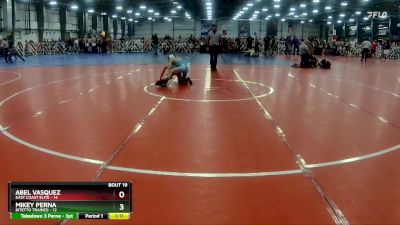 92 lbs Rd# 8- 12:30pm Saturday Final Pool - Mikey Perna, Bitetto Trained vs Abel Vasquez, East Coast Elite