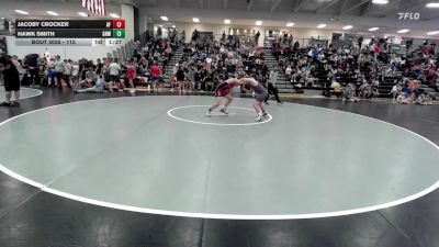 115 lbs Round 2 - Jacoby Crocker, Angry Fish vs Hawk Smith, Greater Heights Wrestling