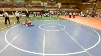 132 lbs 2nd Place - John Jordan Jr, Bennett vs Eddie Bowman, The Bow