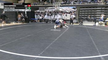 184 lbs Quarterfinal - Cole Karpinski, Army vs Rocco Welsh, Penn State