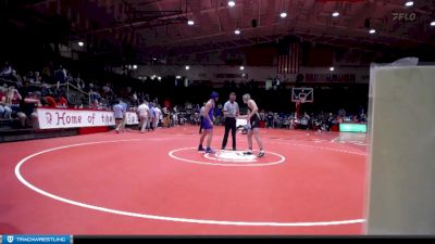 160 lbs Cons. Round 2 - Andrew Burton, Shelbyville vs Dom Shelby, Eastern Hancock