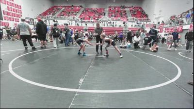 76 lbs Quarterfinal - Jayce Clark, Team Nomad vs Connor Armendariz, Shelton Wrestling Academy