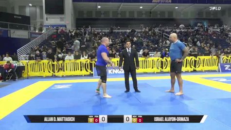 Israel Alayon-Ormaza vs Allan D. Mattiasich 2025 Pan IBJJF Jiu-Jitsu No-Gi Championship