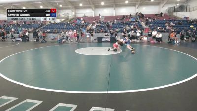 113 lbs Champ. Rd Of 64 - Sean Winston, JT Academy vs Sawyer Woods, Southwest Wolverines Wrestling