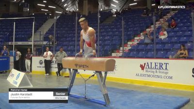 Justin Karstadt - Pommel Horse, Futures Gymnastics - 2019 Elite Canada - MAG