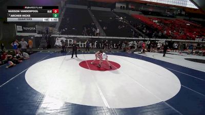 113 lbs Quarters - Hudson Vanderpool, Alaska vs Archer Hicks