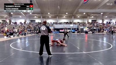 Girls 120 lbs Champ. Round 1 - Olivia Johnson, Summit High School vs Elizabeth Nelson, Rossview High School