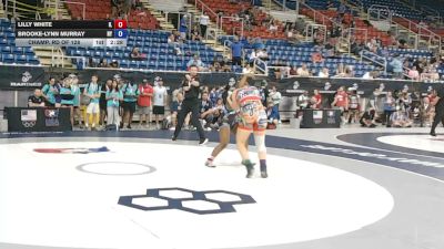 135 lbs Champ. Rd Of 128 - Lilly White, Illinois vs Brooke-Lynn Murray, New York