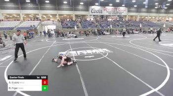 62 lbs Quarterfinal - Andrew Deacon Evans, Rezults Wrestling vs Ronin Figer, Maverick Elite