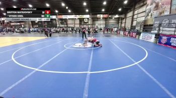 157 lbs Champ. Round 1 - Britton Matejovsky, Eaglecrest Wrestling vs Ryken Orel, Winner