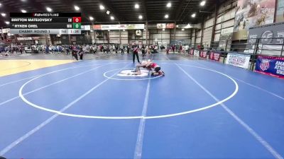 157 lbs Champ. Round 1 - Britton Matejovsky, Eaglecrest Wrestling vs Ryken Orel, Winner