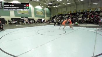 159 lbs Champ. Round 1 - Joshua Wong, Mt Carmel vs Vincent Gosswiller, Vallhalla