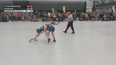 92 lbs Cons. Rd Of 32 - Ryker Roe, Jackrabbit Wrestling Academy vs Rylan Fredrickson, The Best Wrestler