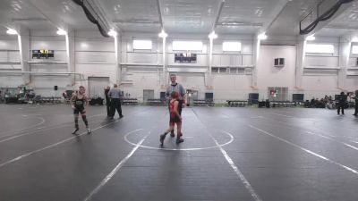 68-72 lbs Round 5 - Kayden Miller, Donahue Wrestling Academy vs Bryce Leiker, Open Wrestler Only
