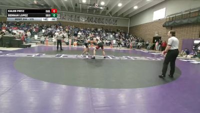 175 lbs Cons. Round 1 - Bennan Lopez, Douglas vs Kaleb Fritz, Rawlins