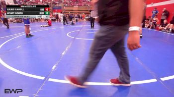 150 lbs Consi Of 16 #2 - Julius Caygill, Bixby HS Boys vs Wyatt North, Muskogee