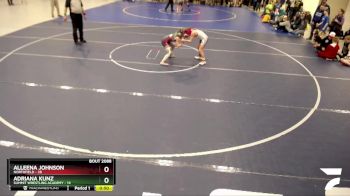 Round 1 - Alleena Johnson, Northfield vs Adriana Kunz, Summit Wrestling Academy