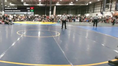 85 lbs Gunnar Flythe, CAPITAL CITY WRESTLING CLUB vs Kingston Behrooz, 84 ATHLETES