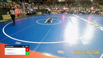 101 lbs Round Of 64 - Isaac Wignall, Sebolt Wrestling Academy vs Cole Cichocki, Michigan Grappler RTC