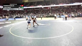 II-170 lbs Champ. Round 1 - Luca Sirico, Mattituck vs Markus Bazelais, Island Trees