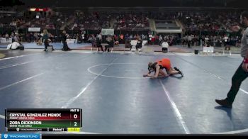 107G Champ. Round 2 - Zora Dickinson, Idaho Falls Girls vs Crystal Gonzalez Mendoza, Forest Grove Girls