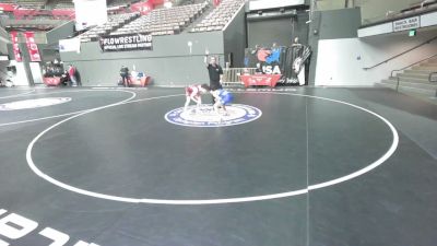 120 lbs 3rd Place Match - Patrick Barnett, Monster Garage Wrestling vs Andrew Reyes, Jr., Team Thunder Wrestling Club