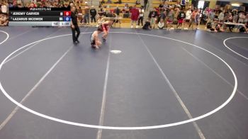 113 lbs 1st Place Match - Jeremy Carver, IN vs Lazarus McEwen, WA