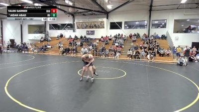 197 lbs Cons. Round 3 - Aidan Abad, Marian vs Talen Garner, Manchester
