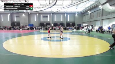 107 lbs Round Of 32 - Analeigh Fussell, Fitch vs Freya Cooper, Westhill