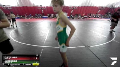 106 lbs Round 3 (16 Team) - Marek Nelson, Mora vs Geneseo Athlete 1, Aquinas