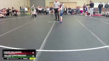 60 lbs Round 3 (8 Team) - William (Liam) Ferguson, Team Minion vs Colten Williamson, Elevate Wrestling